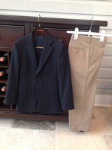 Boys Suit - Blue Blazer and Dress Pants from Nordstrom Size 8 in Aurora, Illinois