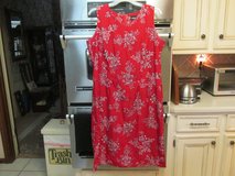 "Sag Harbor Woman" Red Sleeveless Dress - Size 16W in Kingwood, Texas